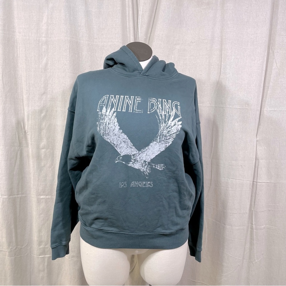 Anine Bing Eagle Ash Hoodie